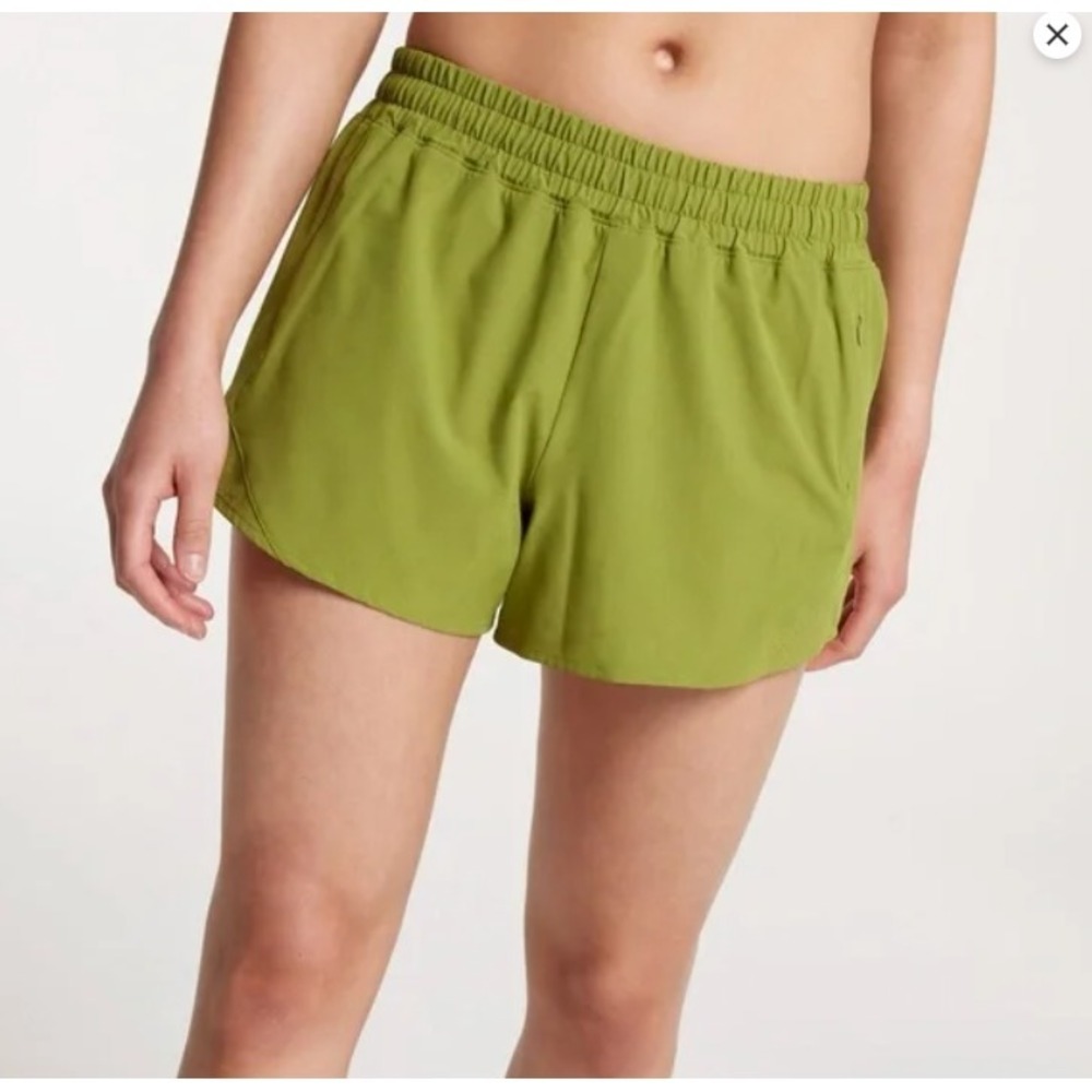 CALIA® (Women's XL) Mid Rise Infinity ™Run Short in Ivy‎ Green - $48